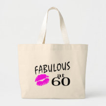 Fabulous at 60 tote bag