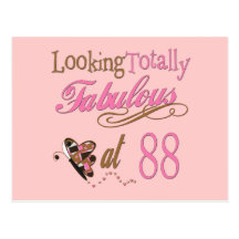 Fabulous at 88 postcards