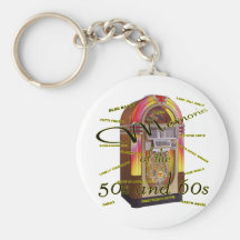 Fabulous fifties juke box key chain