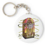 Fabulous fifties juke box keychains