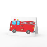 Fabulous Fire Truck cards