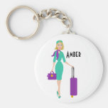 Fabulous Flight Attendant Key Chains