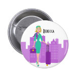 Fabulous Flight Attendant Pins
