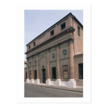 Facade of the Teatro Accademico (photo) Postcard