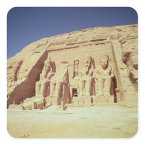 Facade of the Temple of Ramesses II Sticker