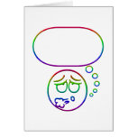 Face #10 (with speech bubble) cards