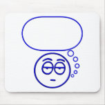 Face #1 (with speech bubble) mousepad