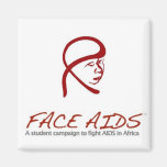 FACE AIDS Magnet