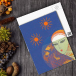 Face Behind The Fishbowl Post Card