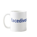 Face Divorce Logo Mug mug