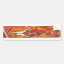 Face - Mouth Bumper Sticker