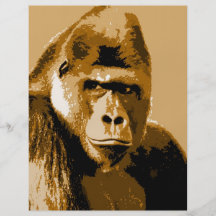 Face of Gorilla Custom Flyer