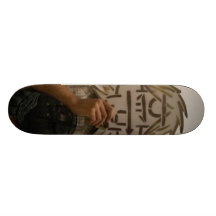 face of zen custom skate board