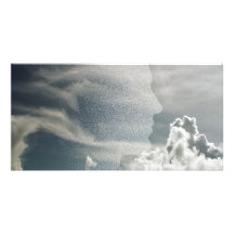 Face Photo Greeting Card