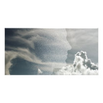 Face Photo Greeting Card