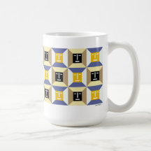 Face Squares 6 Mug