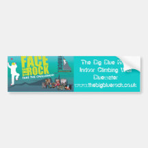 Face: The Rock Bumper Sticker