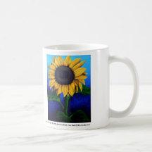 Face the Sun Mug (Right Handed)