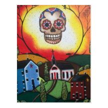 Face To Face, By Lori Everett Post Card