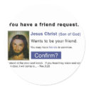 Facebook jesus stickers