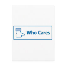 Facebook Who Cares Post Cards