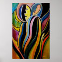 Faces in the Tulips posters