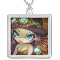 Faces of Faery 117 NECKLACE Steampunk Fairy