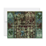 Faces of Saint Patrick invitations
