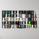 Faces posters