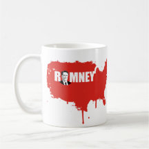 FACING ROMNEY WHITE.png Coffee Mugs