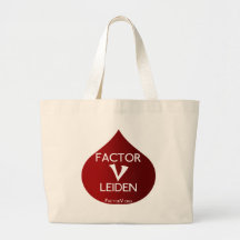 Factor V Leiden Awareness Canvas Bag