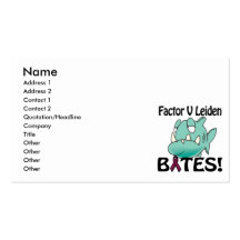 Factor V Leiden BITES Business Cards