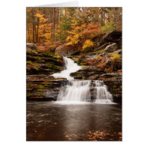 Factory Falls in Northeastern Pennsylvania Cards