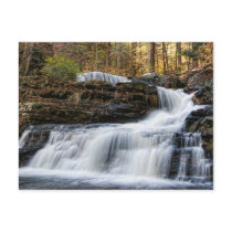 Factory Falls in the Poconos Post Card