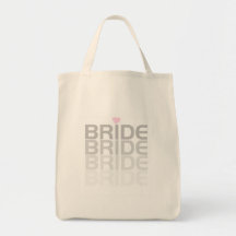 Fade Grey Bride Tshirts and Gifts Canvas Bags