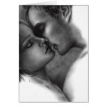 Fade to one Couple Love Greeting Card