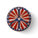 Faded American Peace Sign buttons