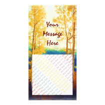Faded Aspens photo card