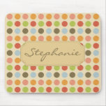 Faded Circles Mousemat