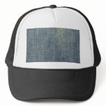 Faded denim fabric texture hats