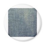 Faded denim fabric texture magnets