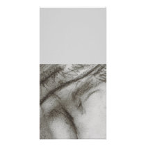 Faded Man Personalized Photo Card
