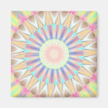 Faded Pastel Flip Digital Art Magnet