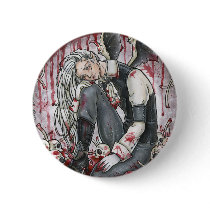 Fading Memories Gothic Button
