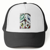 Fading Peace Mesh Hat