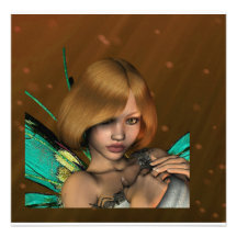 Fae Girl  Invitations
