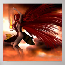 Fae of the the Fire Print