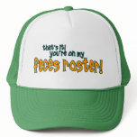 Faeces Roster (SHIT LIST) .......You're On It! hats