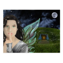 Faerie Land Awaits Postcard