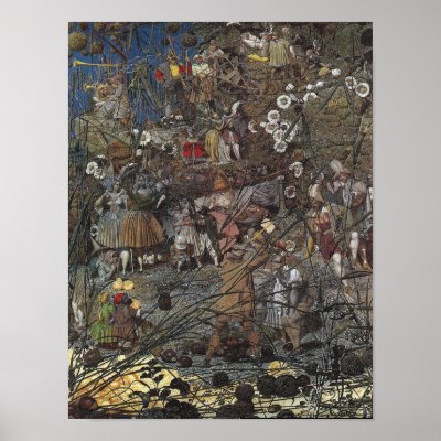 Faerie Poster/Print: Fairy Fellers' Master Stroke